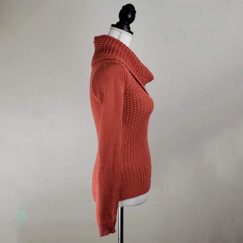 Anthro, Angels of the North Orange Sweater - Picture 4 of 7